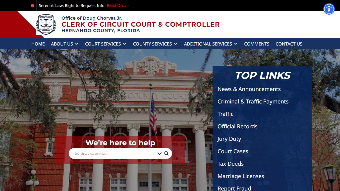 Hernando County Clerk of Circuit Court & Comptroller – Hernando County ...